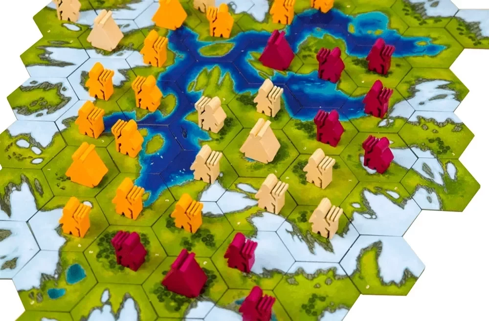 Brettspiel - Fjorde