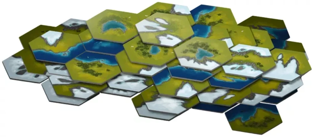 Brettspiel - Fjorde