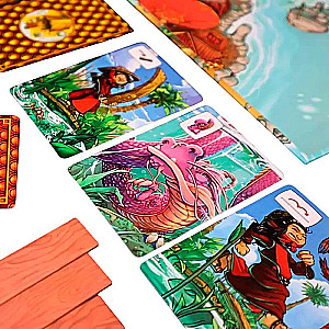 Brettspiel "Flussdrachen"