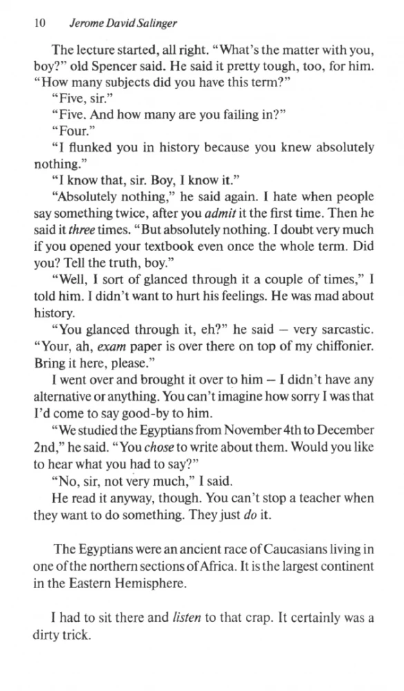 The Catcher in the Rye = Над пропастью во ржи
