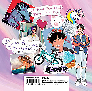 The Army of K-POP stickers - 2. More than 150 cool stickers!