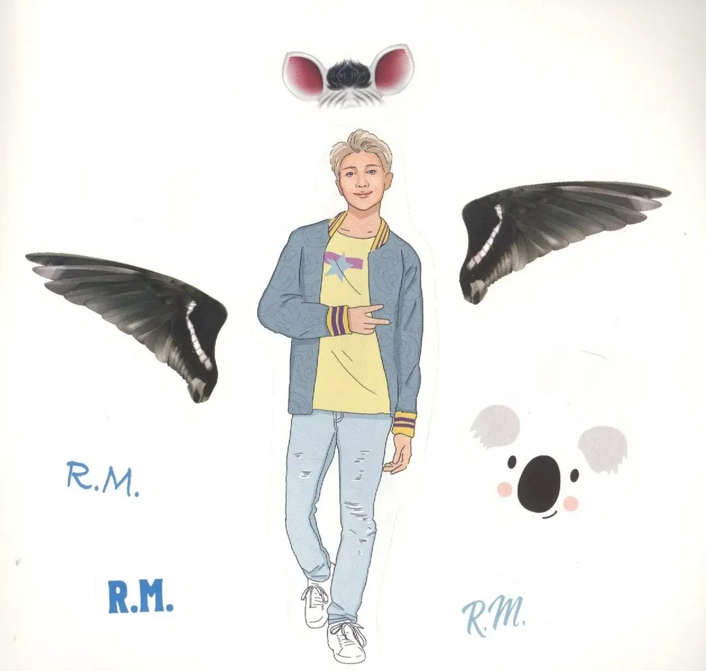 The Army of K-POP stickers - 2. More than 150 cool stickers!