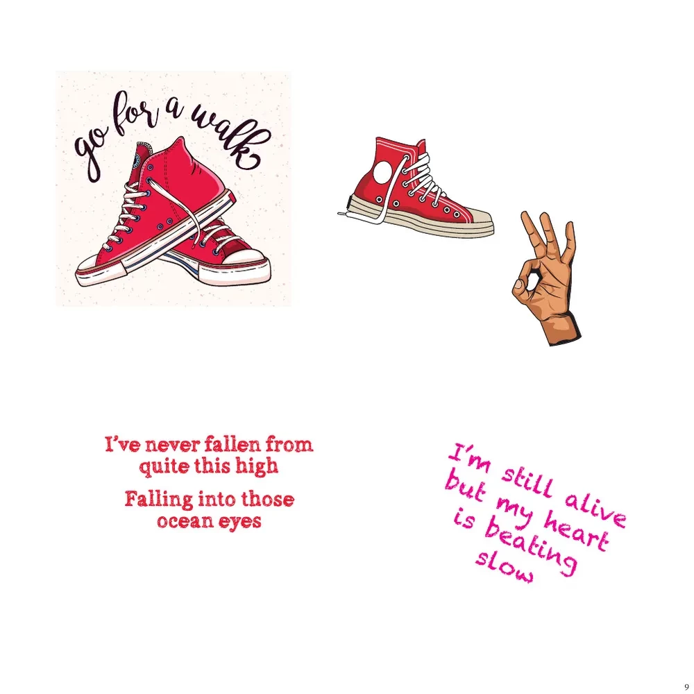Billie Eilish. Stickers