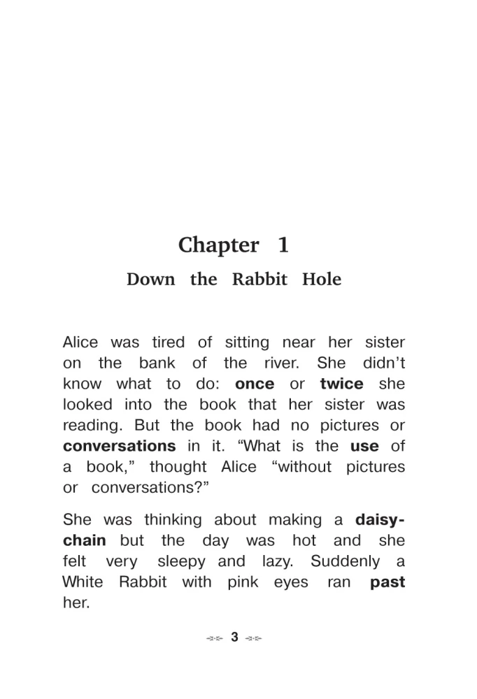 Alice in Wonderland: adapted text + exercises. Level A1