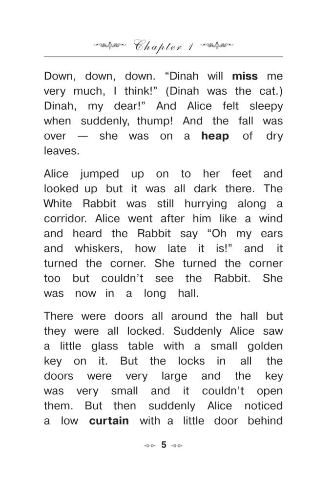 Alice in Wonderland: adapted text + exercises. Level A1