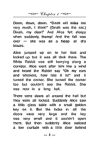 Alice in Wonderland: adapted text + exercises. Level A1