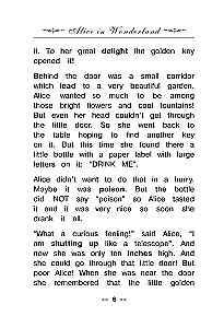 Alice in Wonderland: adapted text + exercises. Level A1