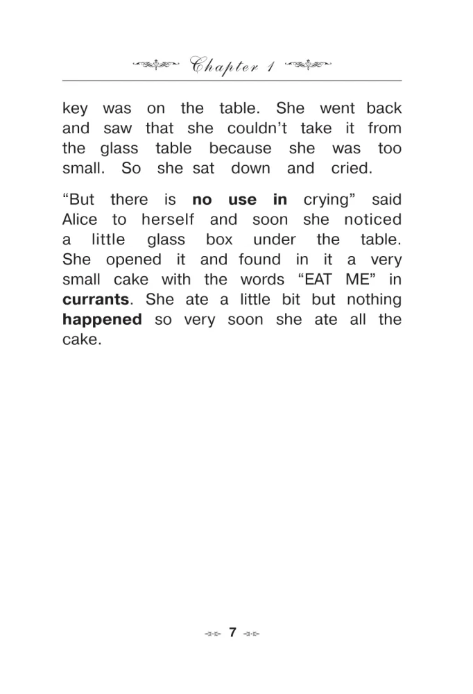 Alice in Wonderland: adapted text + exercises. Level A1