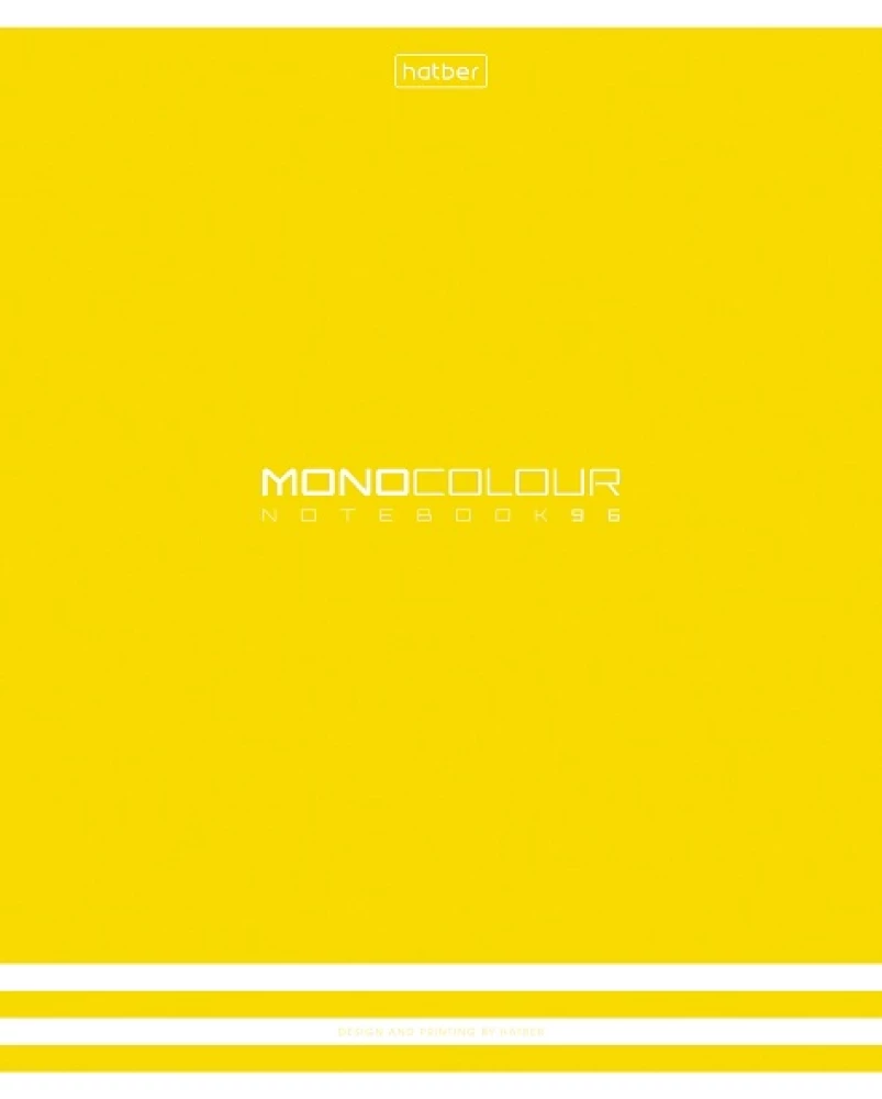 Notatnik - MONOCOLOUR, 96 stron, kratka