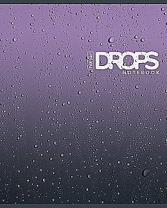 Zeszyt - Drops, A5, 80 stron, kratka, w asortymencie