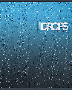 Zeszyt - Drops, A5, 80 stron, kratka, w asortymencie