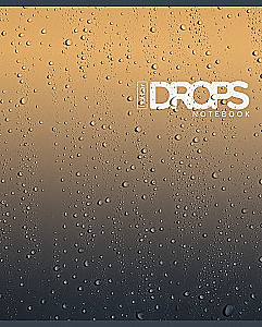 Zeszyt - Drops, A5, 80 stron, kratka, w asortymencie