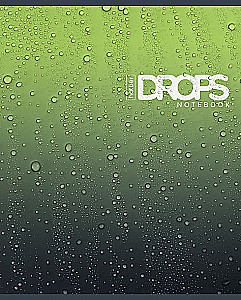Zeszyt - Drops, A5, 80 stron, kratka, w asortymencie