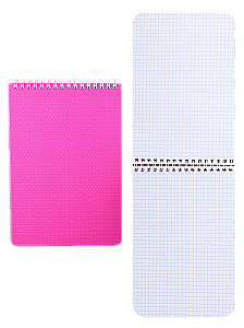 Notebook A5 - Diamond Neon (grid)
