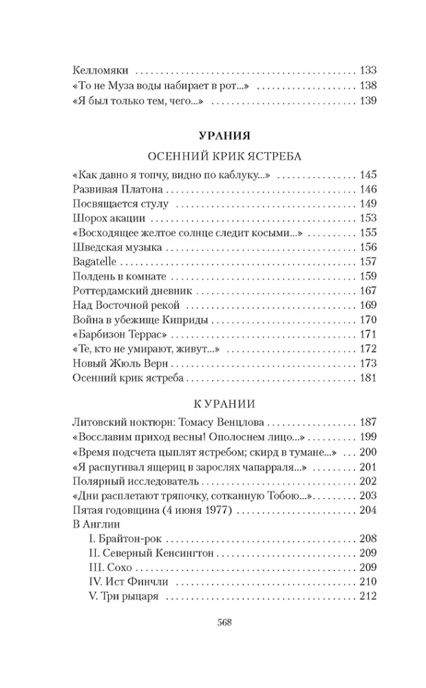 Сочинения Иосифа Бродского в 4 томах (комплект)