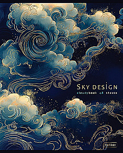  zeszyt A5 - seria: Sky design