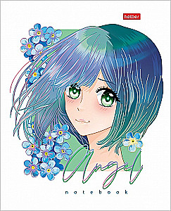 Notatnik A5 seria: Anioły anime (kratka)