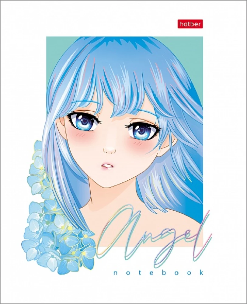 Notatnik A5 seria: Anioły anime (kratka)