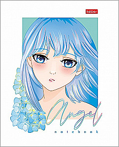 Notatnik A5 seria: Anioły anime (kratka)