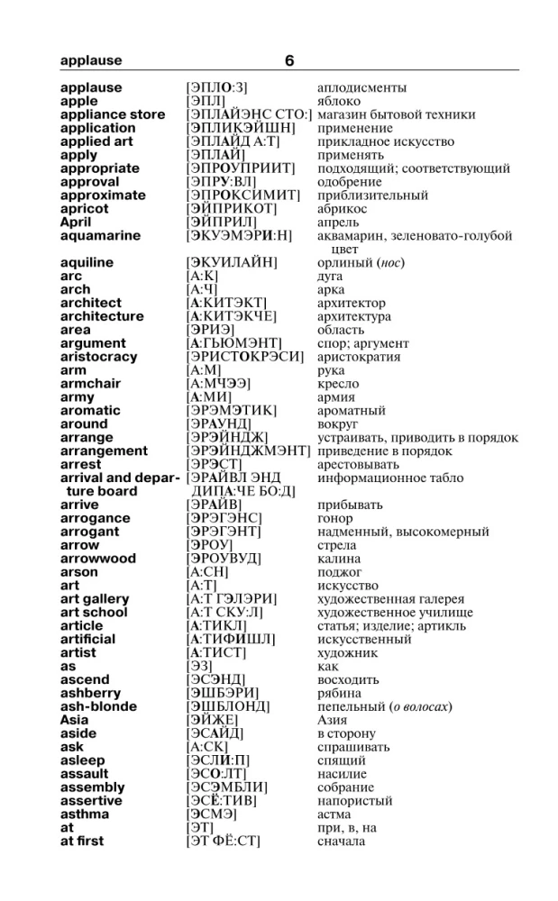 English-Russian Russian-English Dictionary with Pronunciation
