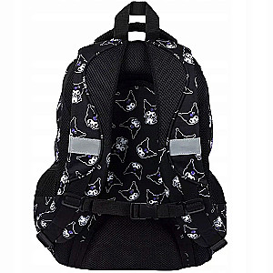 Kuromi Black nelja sektsiooniga seljakott