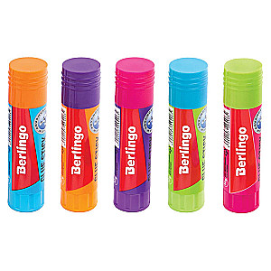 Klebestift - Berlingo Fuze, 10 g, assortiert