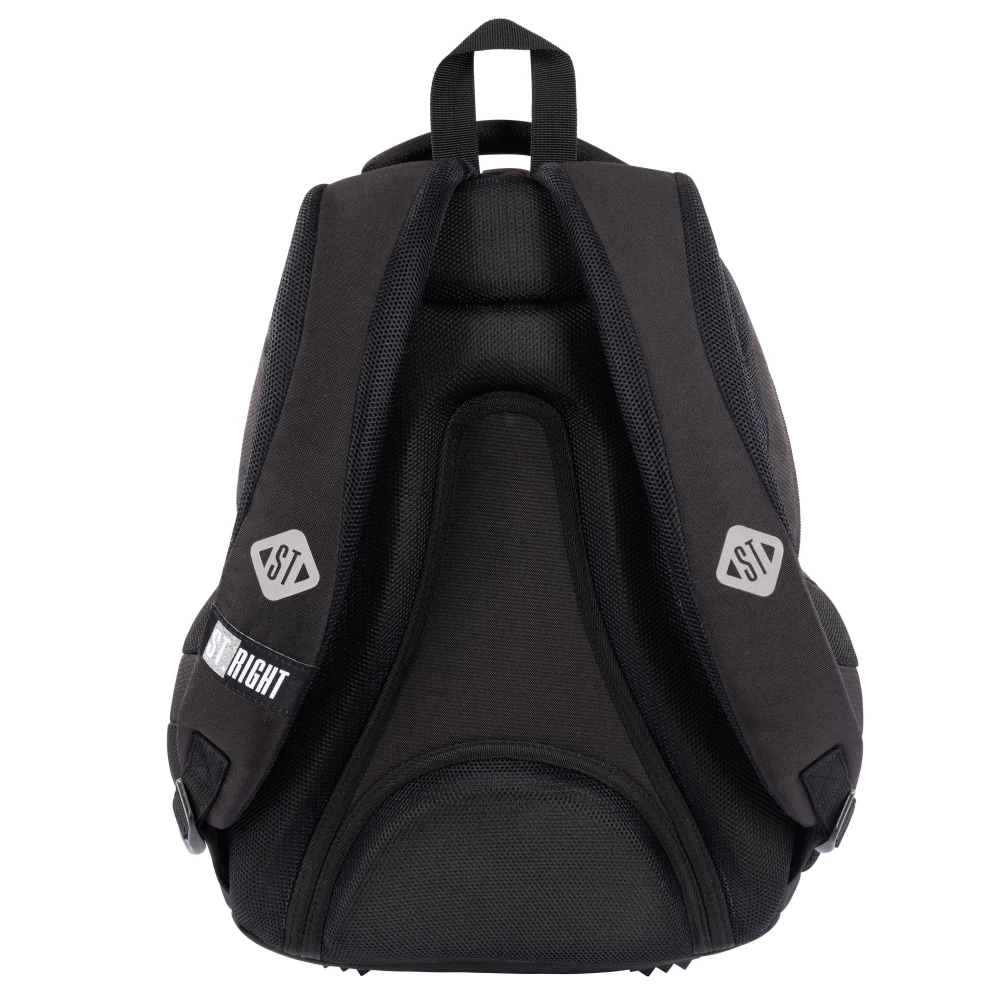 Backpack with Four Compartments Black Cats