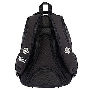 Backpack with Four Compartments Black Cats