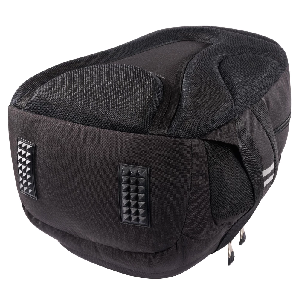 Backpack with Four Compartments Black Cats