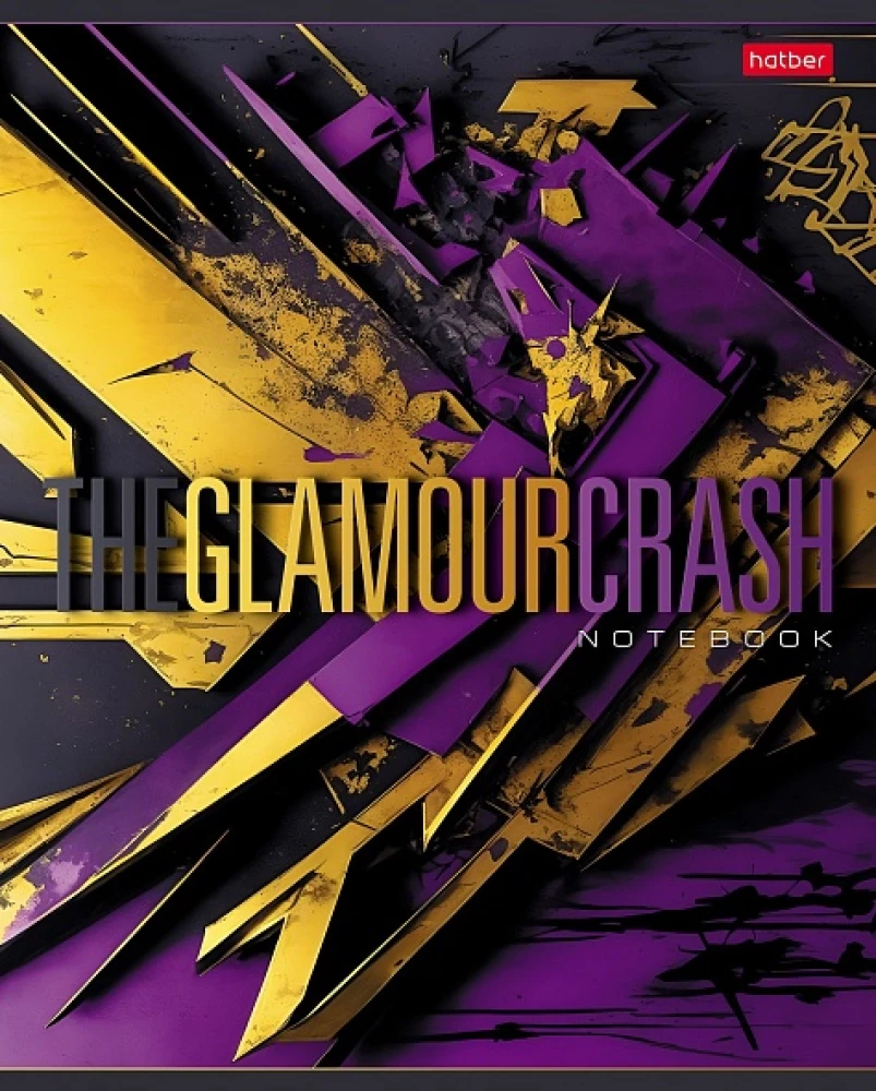 Notatnik A5 - seria: The glamour crash (w linię)