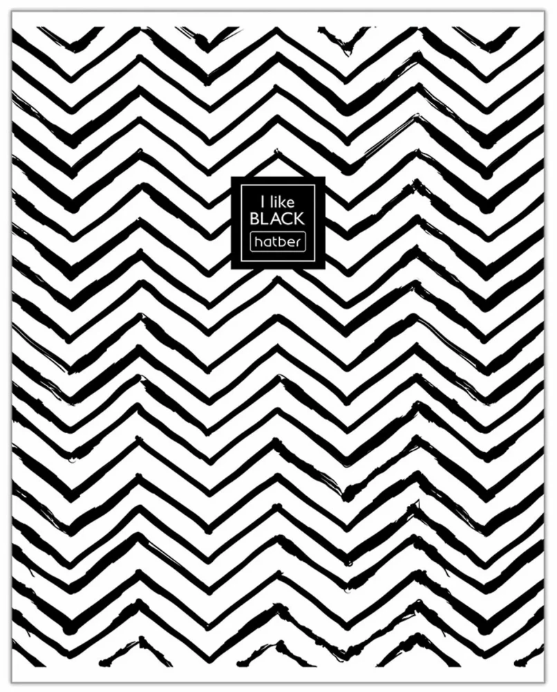 Notatnik A5 - seria: I Like Black (kratka)