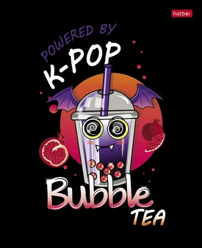 Тетрадь А5 - серия: Bubble tea (клетка)