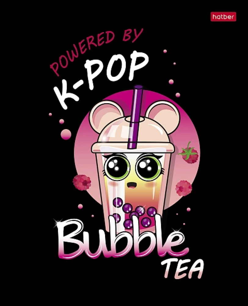 Zeszyt A5 - seria: Bubble tea (kratka)