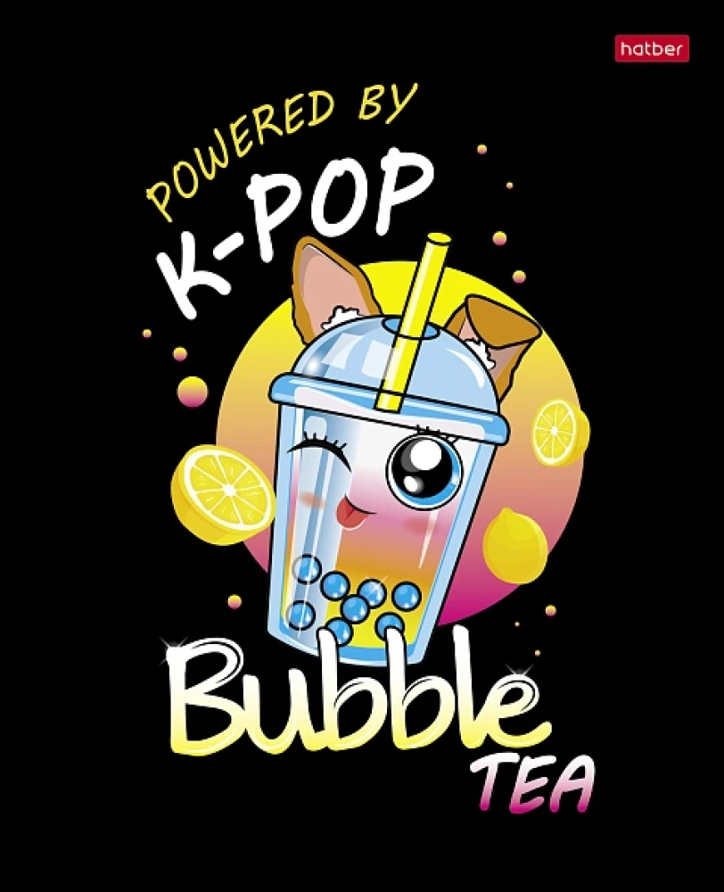 Zeszyt A5 - seria: Bubble tea (kratka)