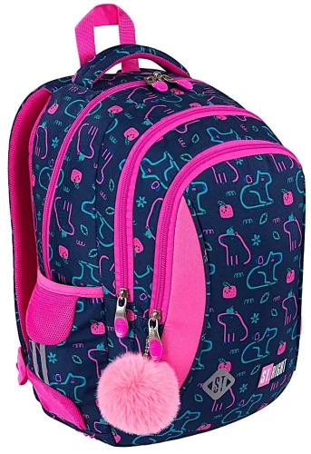 Backpack with three compartments Capybara