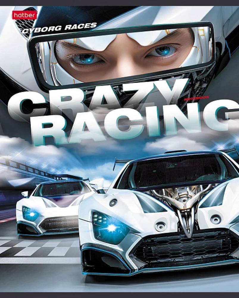 Notatnik A5 - seria: Crazy racing (kratka)