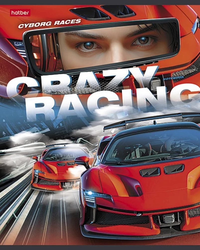 Notatnik A5 - seria: Crazy racing (kratka)