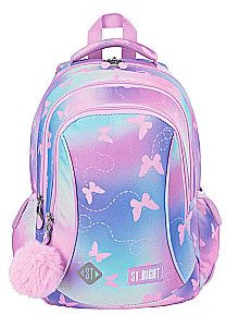 Rucksack mit drei Fächern Schmetterlinge