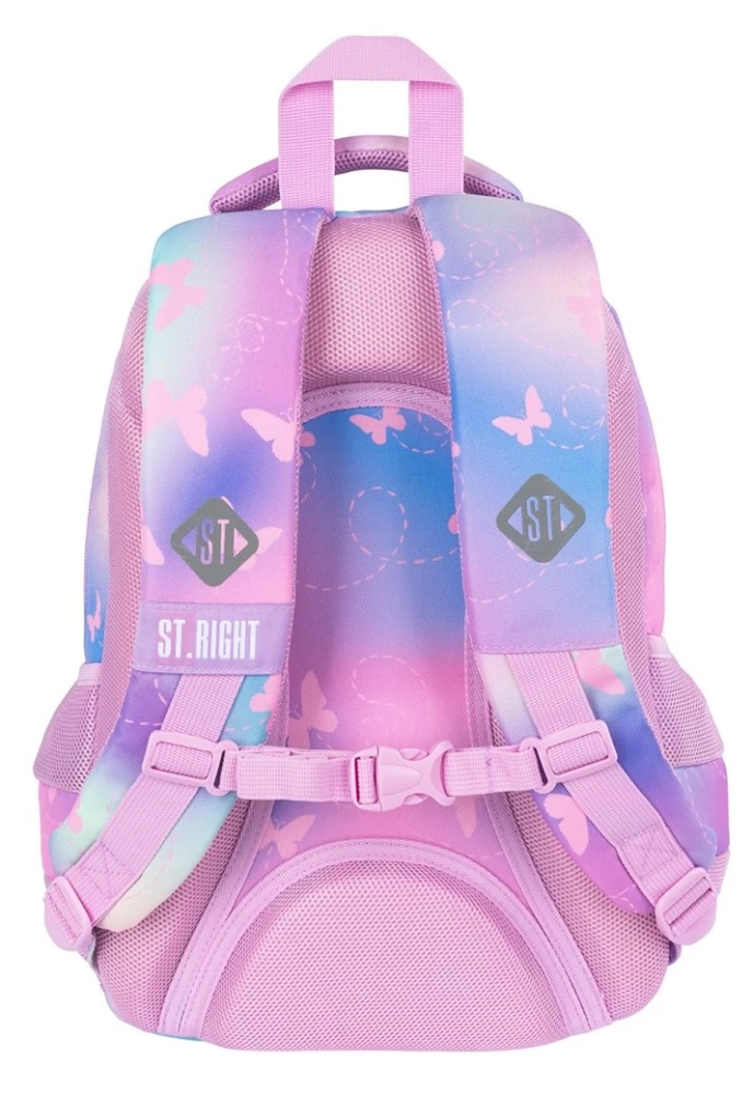 Rucksack mit drei Fächern Schmetterlinge