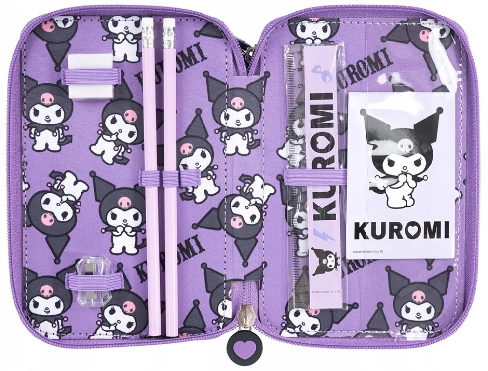 Penalas - Kuromi Violet (trigubas, su užpildu)
