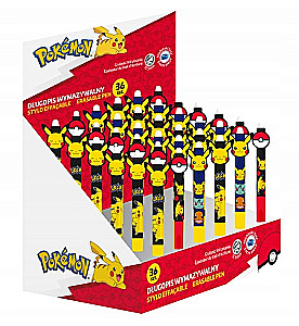 Rašiklis su trintuku - Pokemon, mėlynas, asortimente