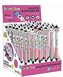 Eraser pen, blue, assorted