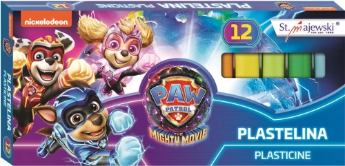 Пластилин - Paw Patrol, 12 цветов