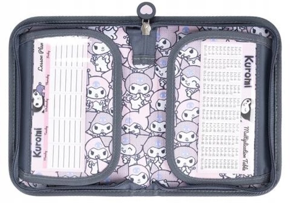 Federmäppchen ohne Füllung - Kuromi Pink