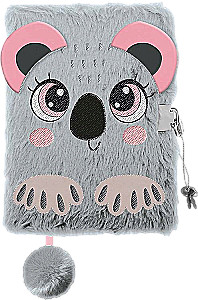 A5 Diary with Lock - Sweet Koala (Ruled)