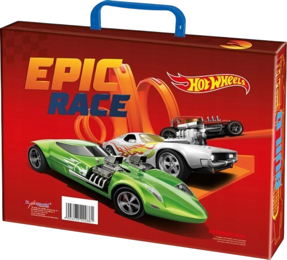 Папка с ручкой А4 Hot Wheels