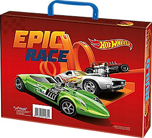Папка с ручкой А4 Hot Wheels