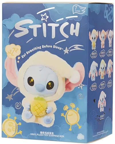 Brelok-niespodzianka — Stitch. Zjedz coś przed snem, 17 cm