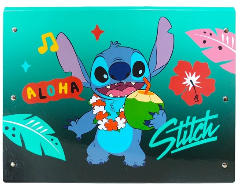 Portfelis su rankena XL A4 - Stitch Aloha