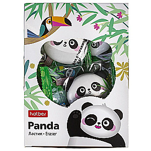Gumka Panda - w indywidualnym opakowaniu